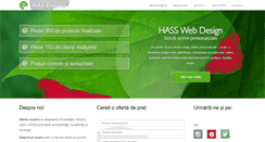 Desktop Screenshot of hasswebdesign.ro