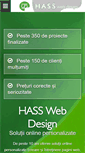 Mobile Screenshot of hasswebdesign.ro